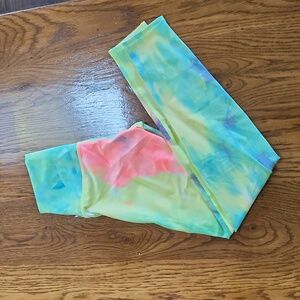 NEW Zenana Tie Dye High Waisted Leggings Sz Small